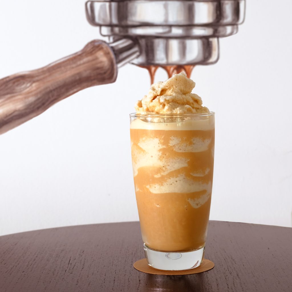 Cappuccino frappé