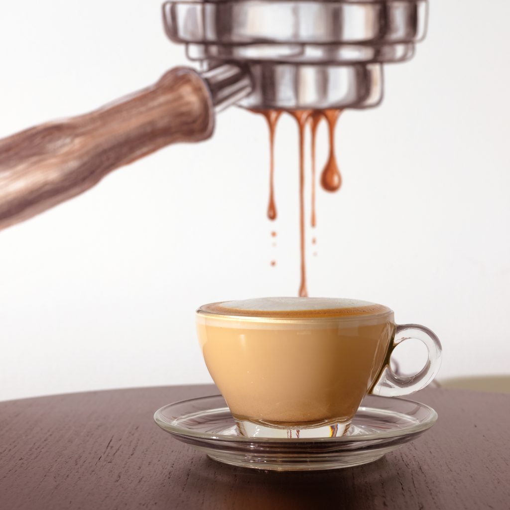Hot latte