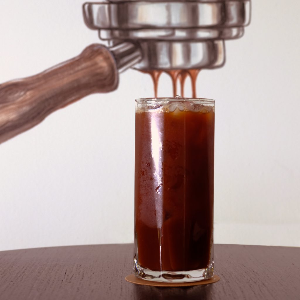 Iced americano