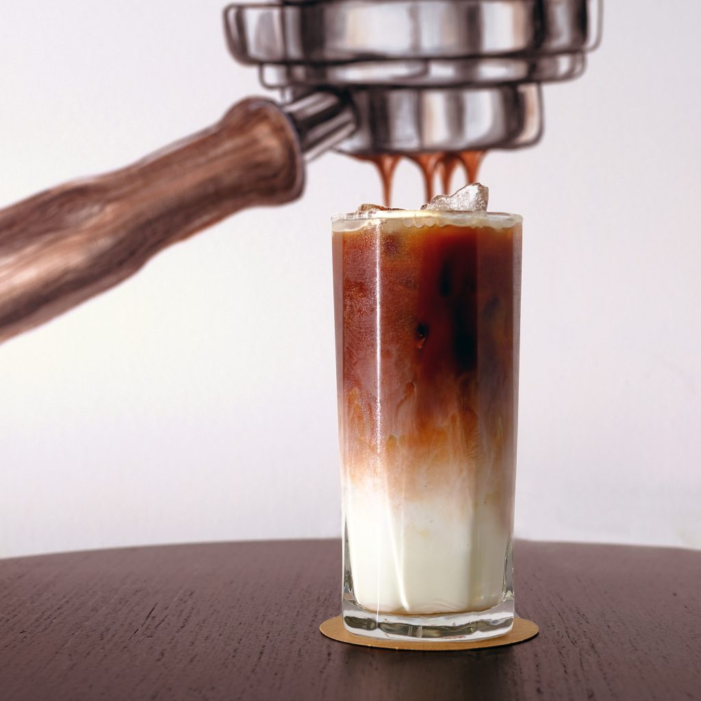 Iced latte
