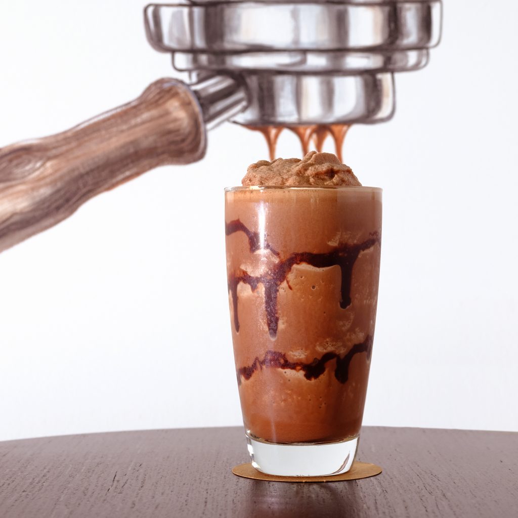 Mocha frappé